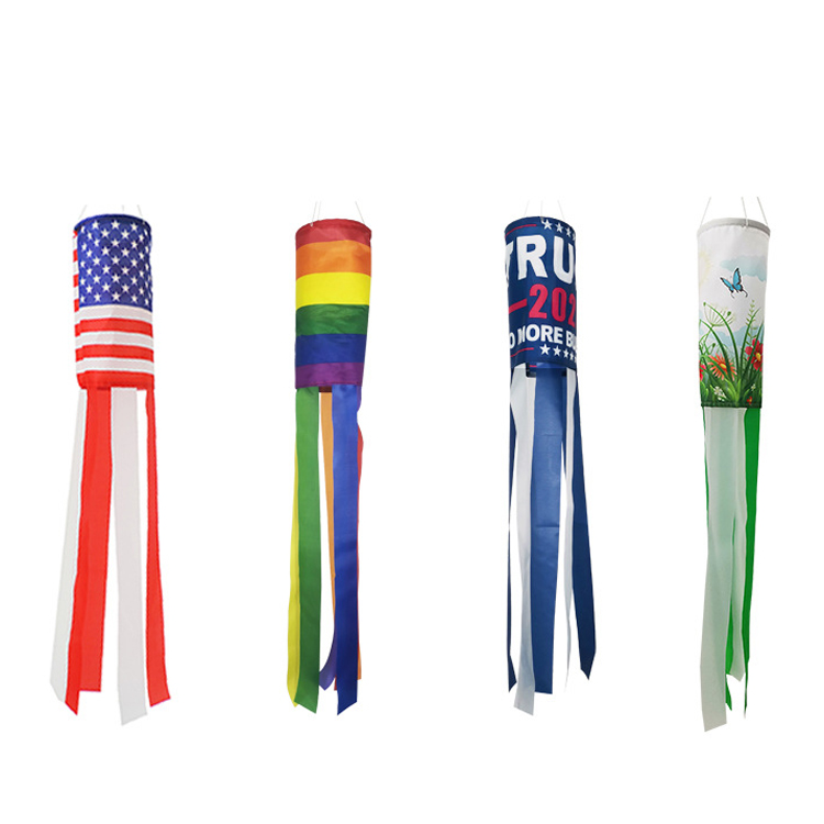 American Flag Windsock Printed Stars Wind Sock 6