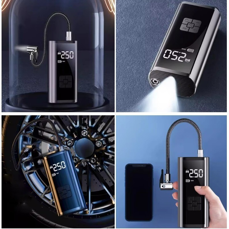 Tire Inflator Portable Air Compressor for Cars 4