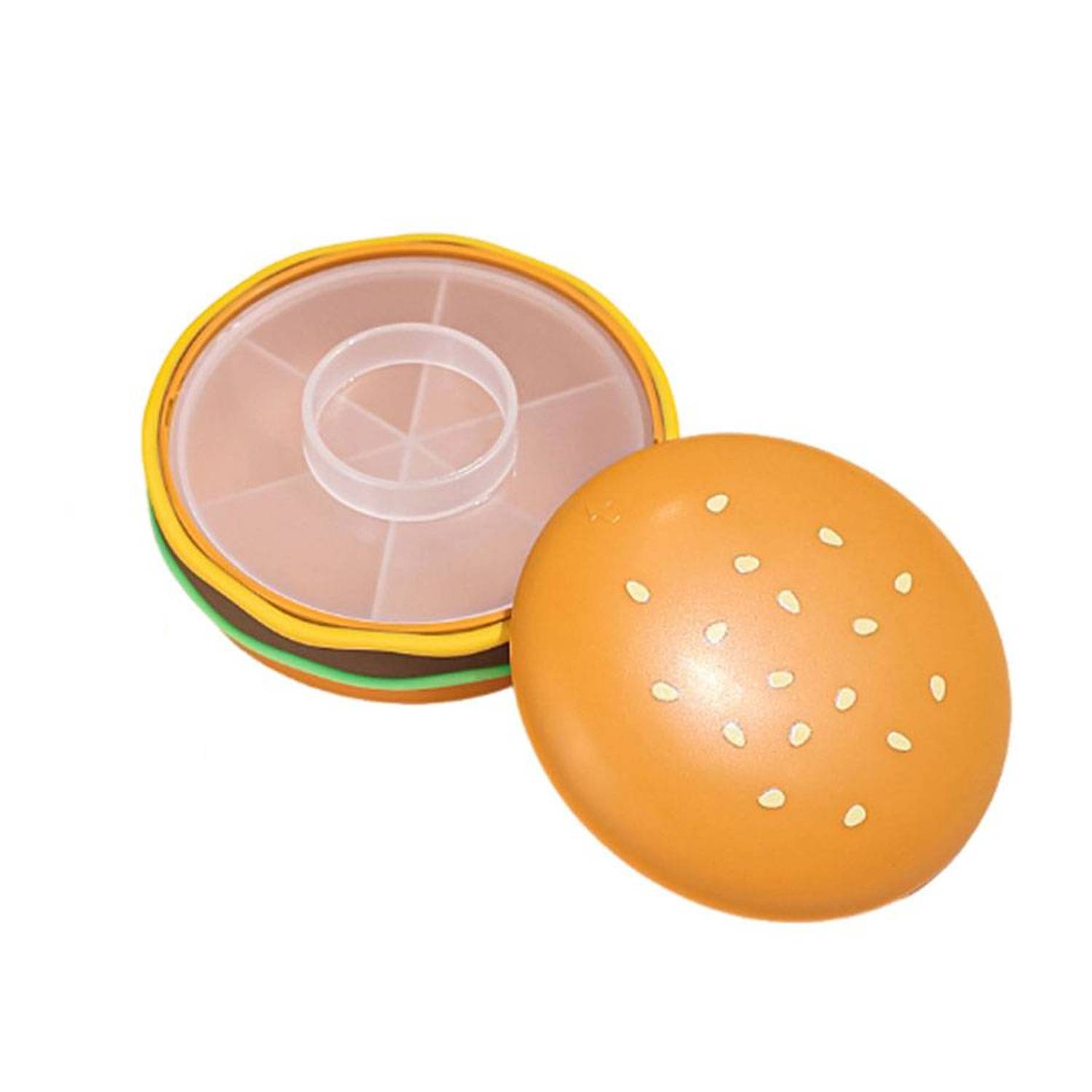 Portable Hamburger Pill Organizer 9