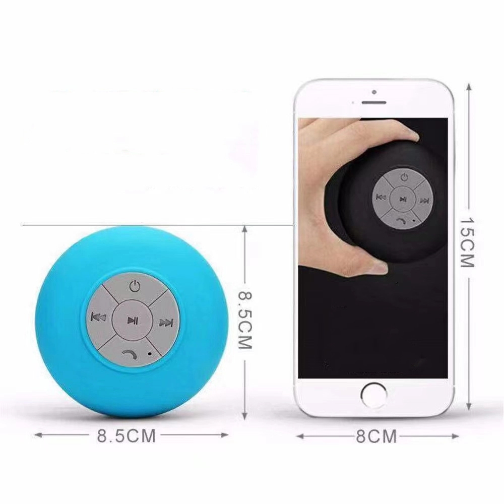 Waterproof Wireless Speaker With Suction Cup Mount 1