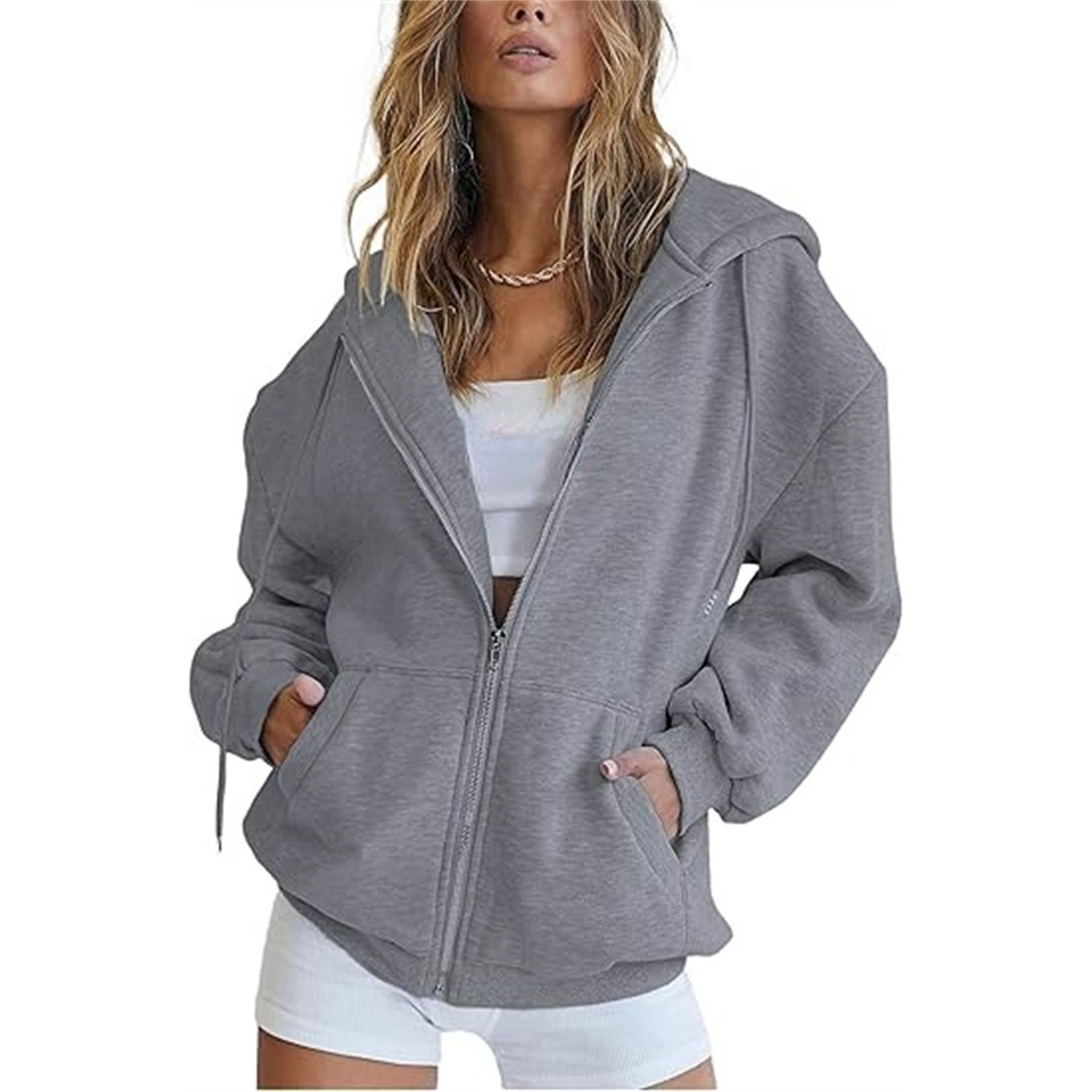 Women's Hoodies Casual Long Sleeve Track Jacket 3