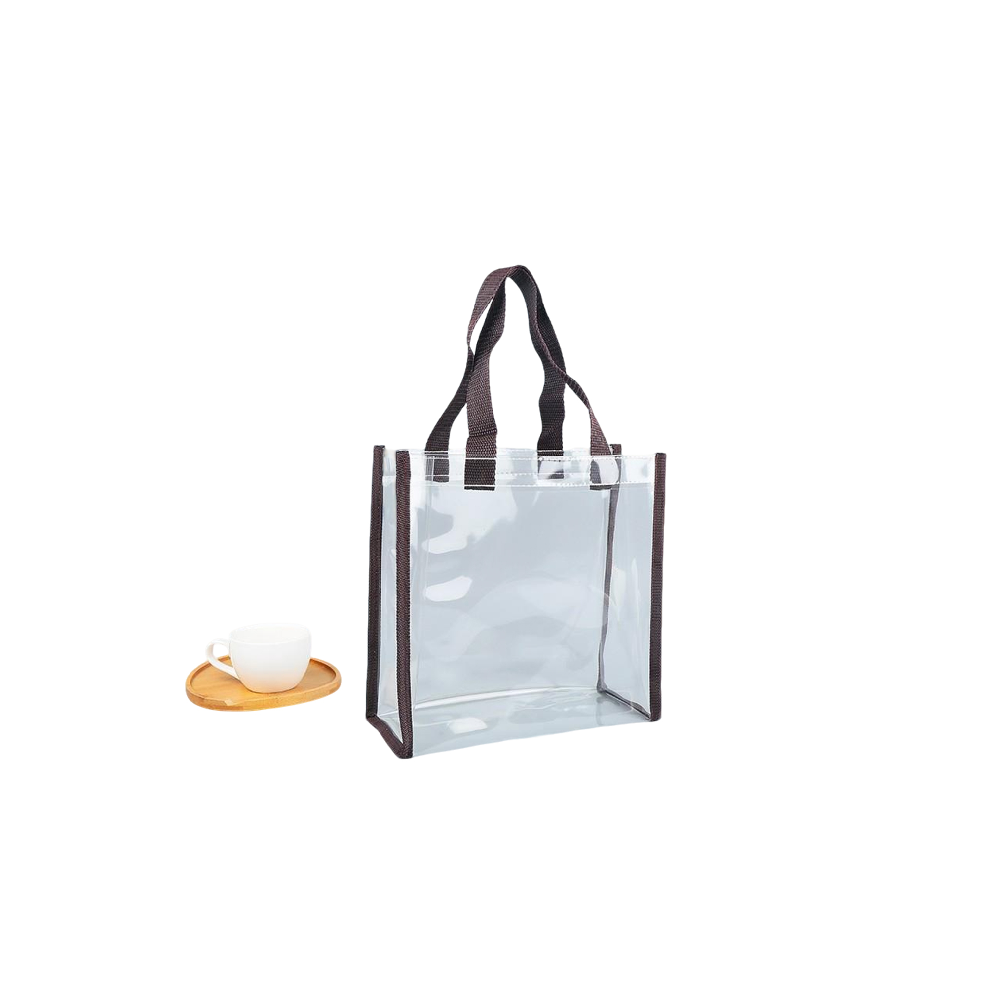 Clear Stadium Tote Bag With Handles 13