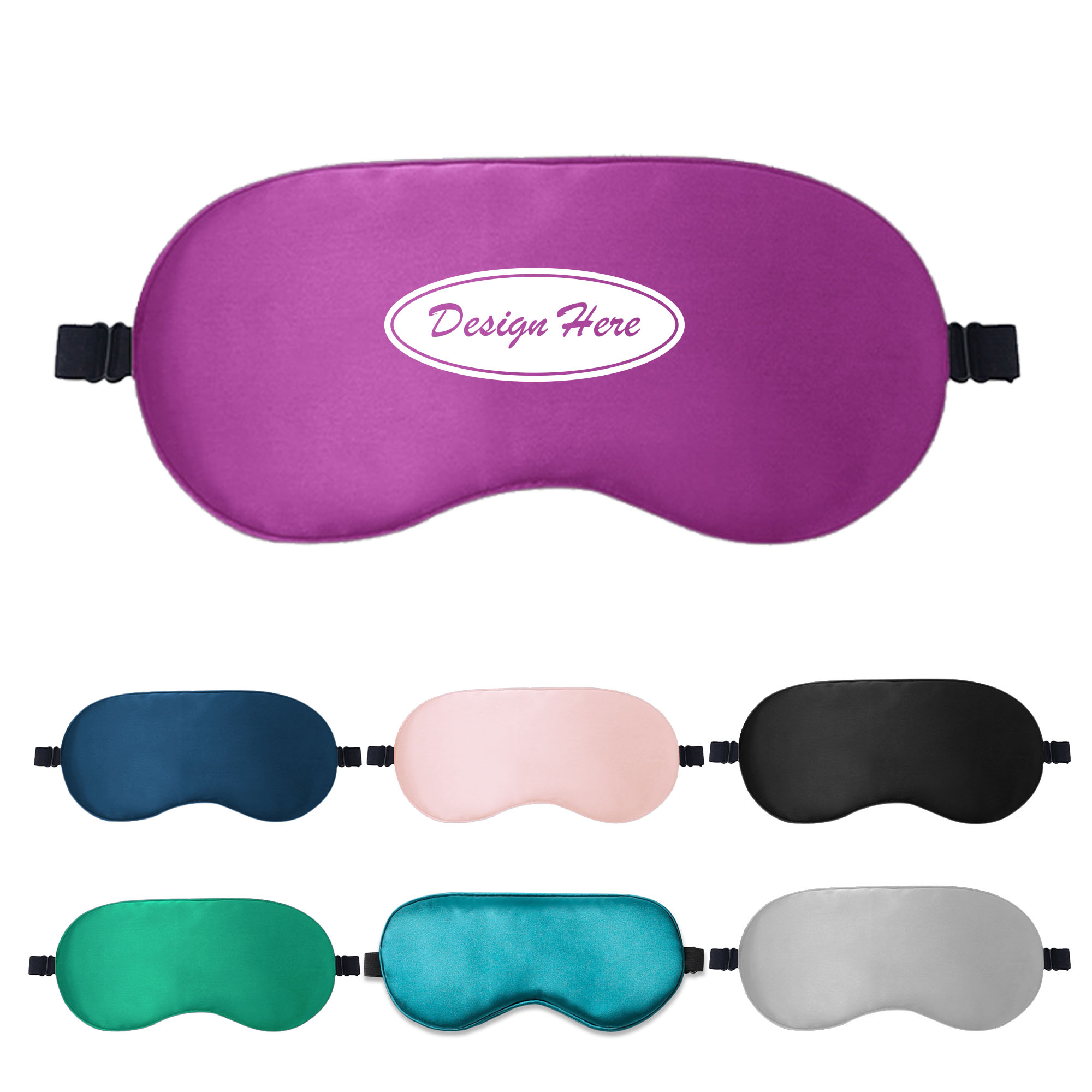 Premium Mulberry Silk Eye Mask with Adjustable Strap 4