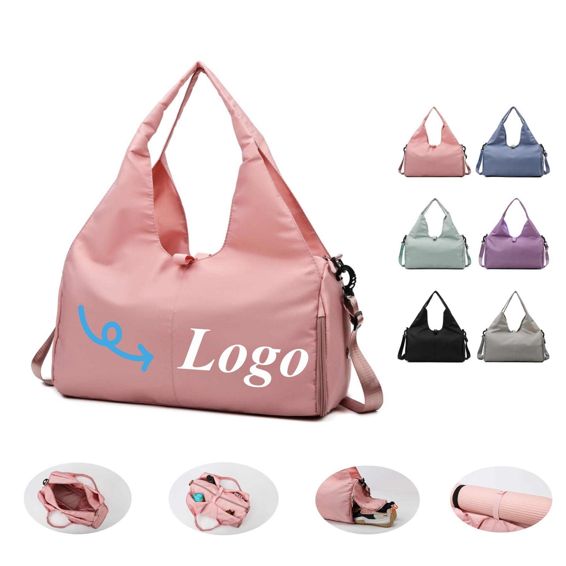 Large Capacity Durable Barrel Duffel