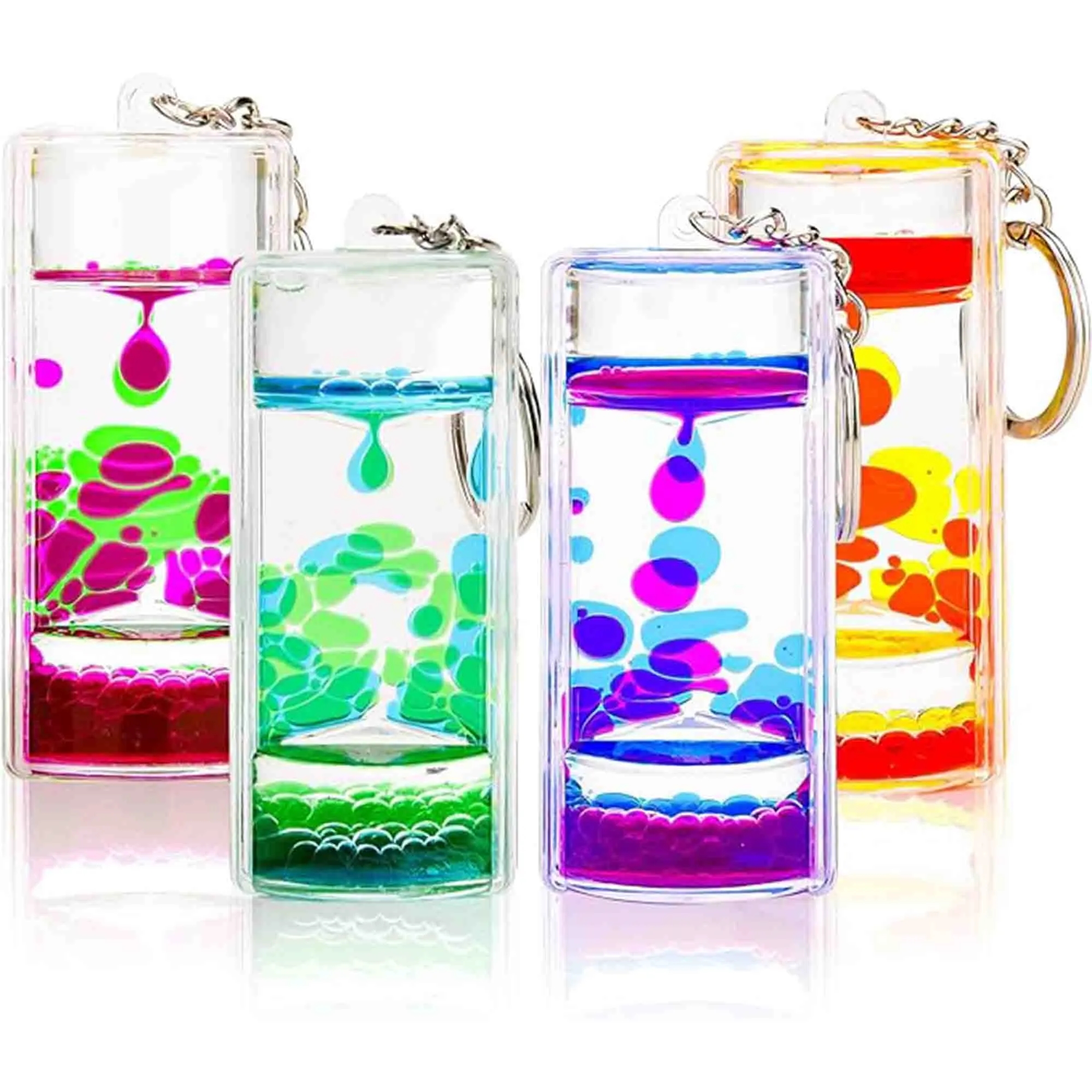 Liquid Motion Keychains Bubbler Sensory Play 2