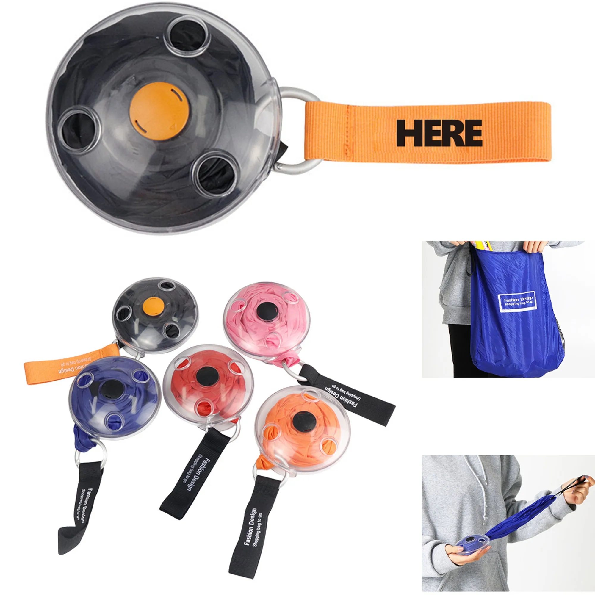 Reusable Folding Stretch Shrink Tray Shopping Bag 1
