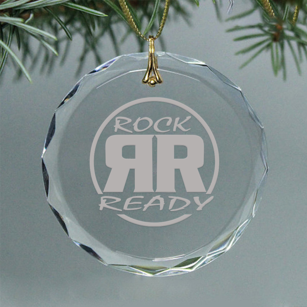 Personalized PrismGlow Faceted Crystal Ornament 1