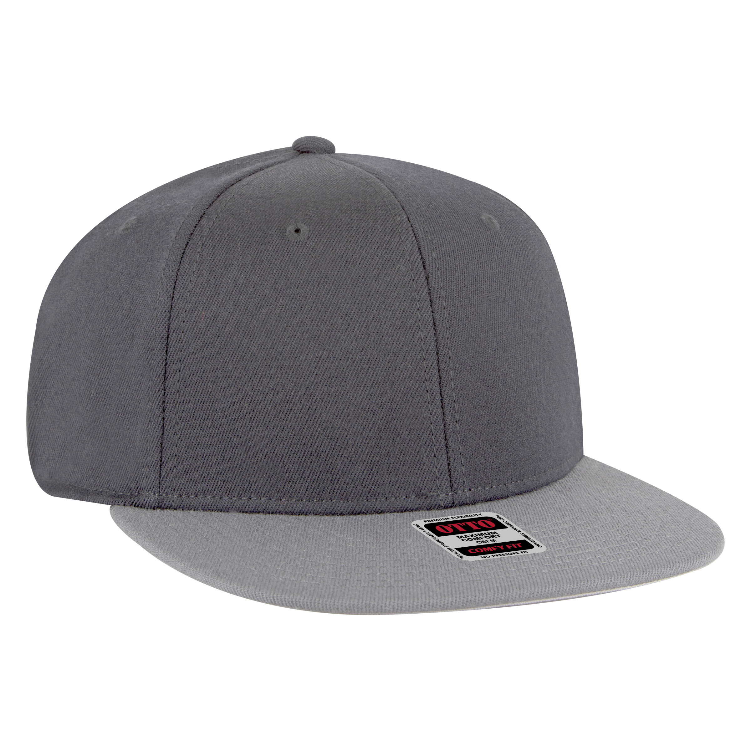 OTTO CAP "OTTO COMFY FIT" 6 Panel Mid Profile Style Snapback Hat 9