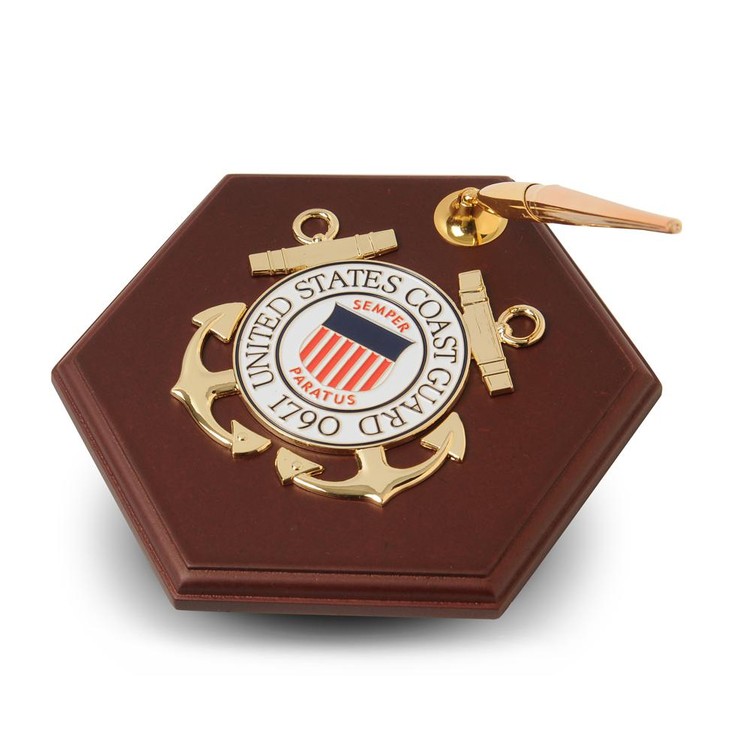 U.S. Coast Guard Medallion Pen Holder 2