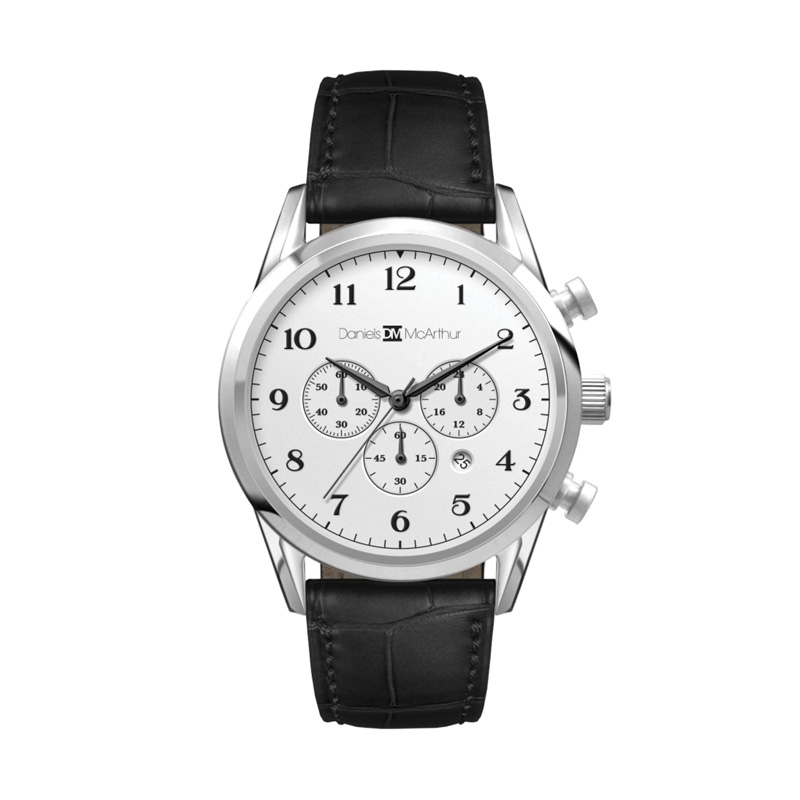 42MM, SS, SILVER CASE, CHRONO MVT, DTE