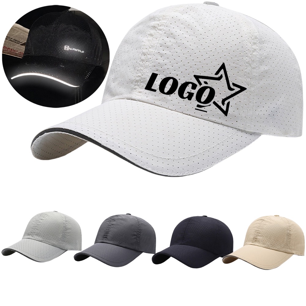 Night Running Reflective Baseball Cap 2