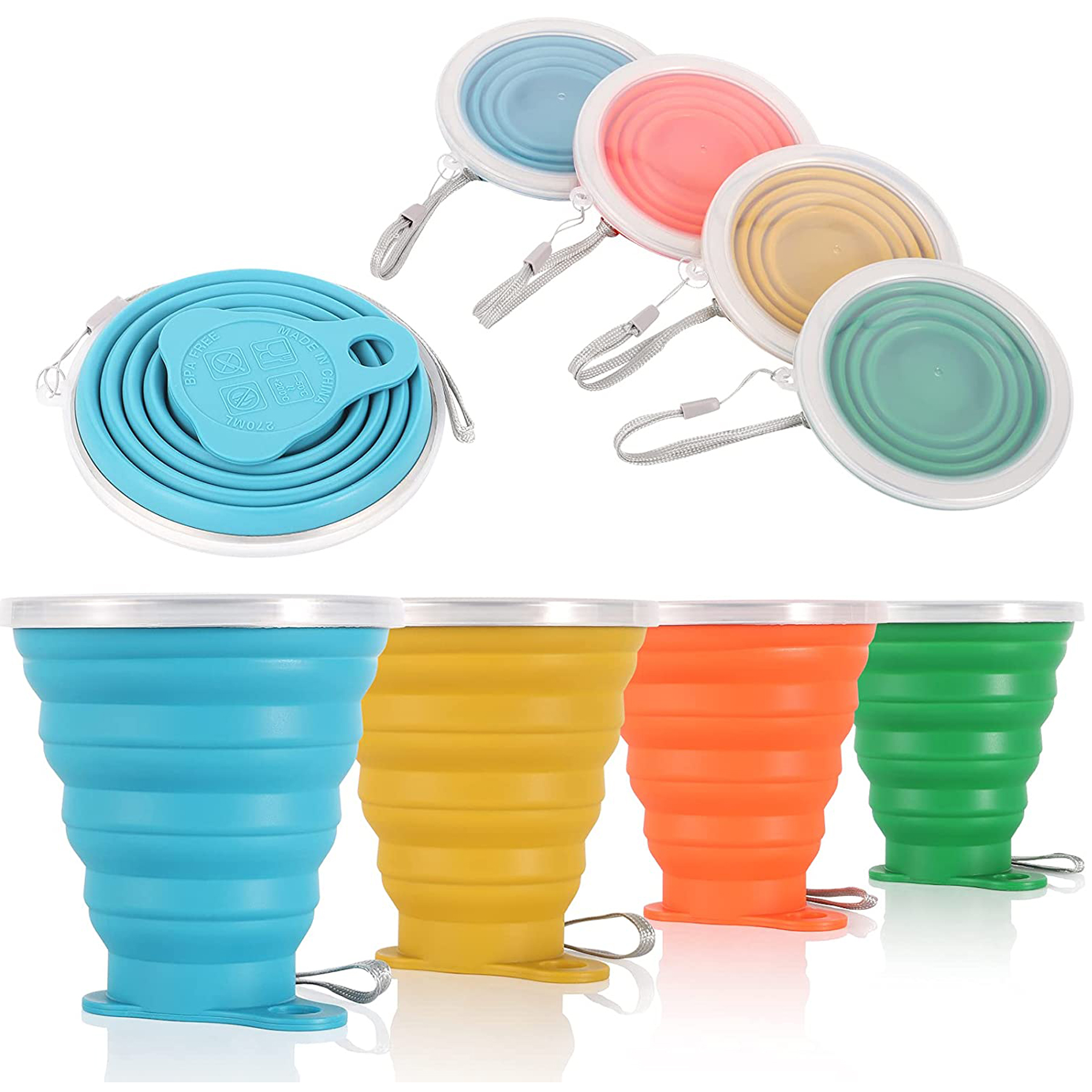 Silicone Collapsible Travel Cup