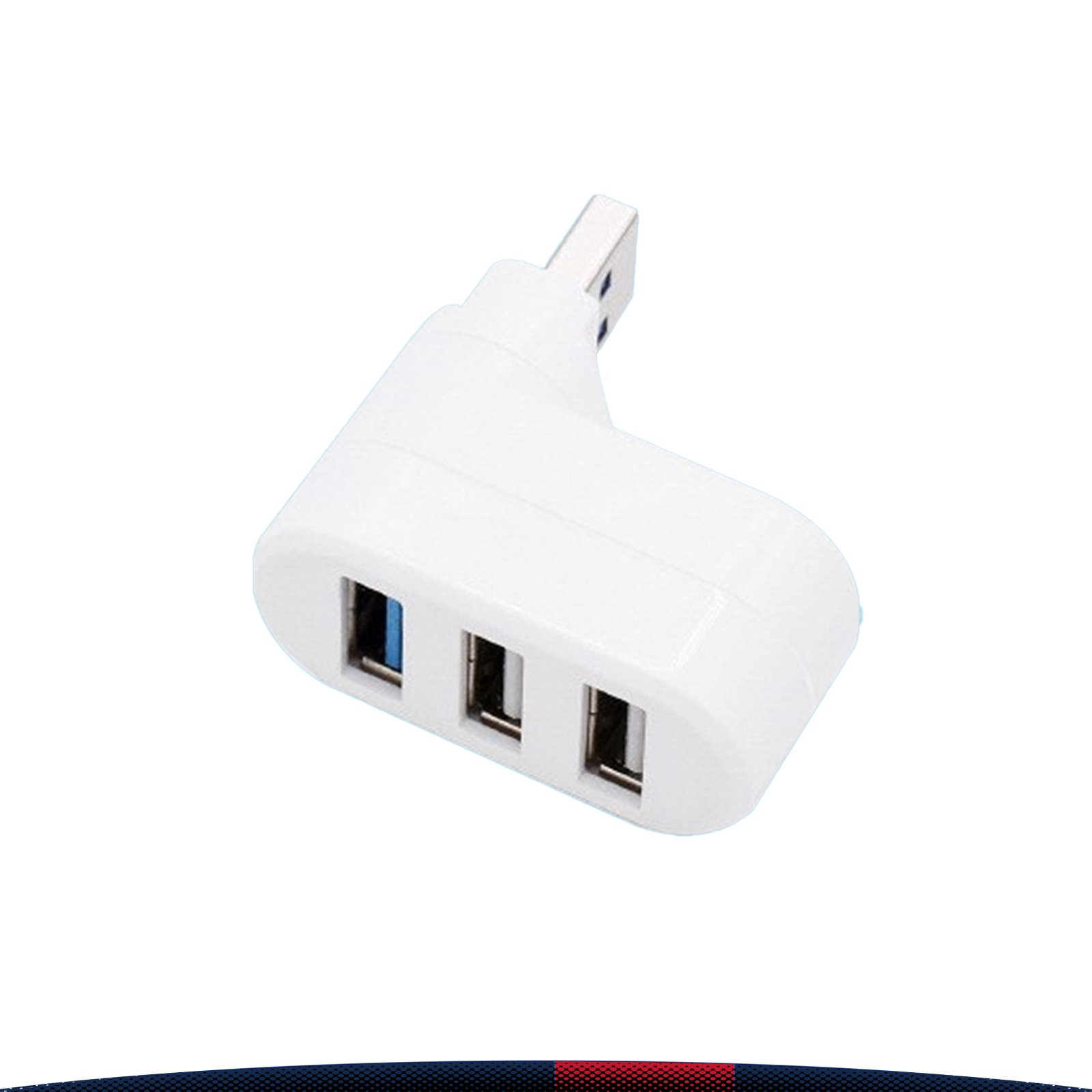 Darell Rotatable 3-Port USB Hub 3