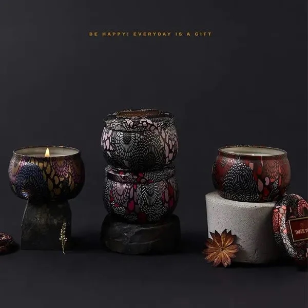 Custom Candle Set Gift Box 4