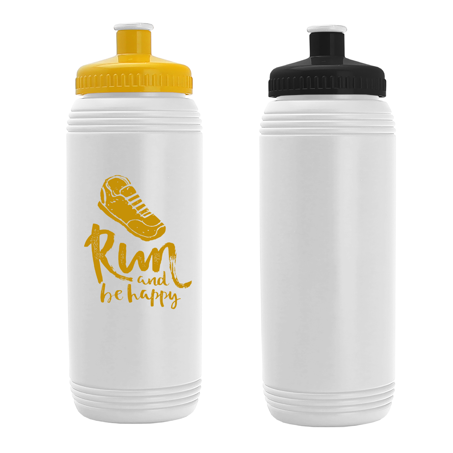 Push Pull Lid Pint Water Bottle, 16oz. 4
