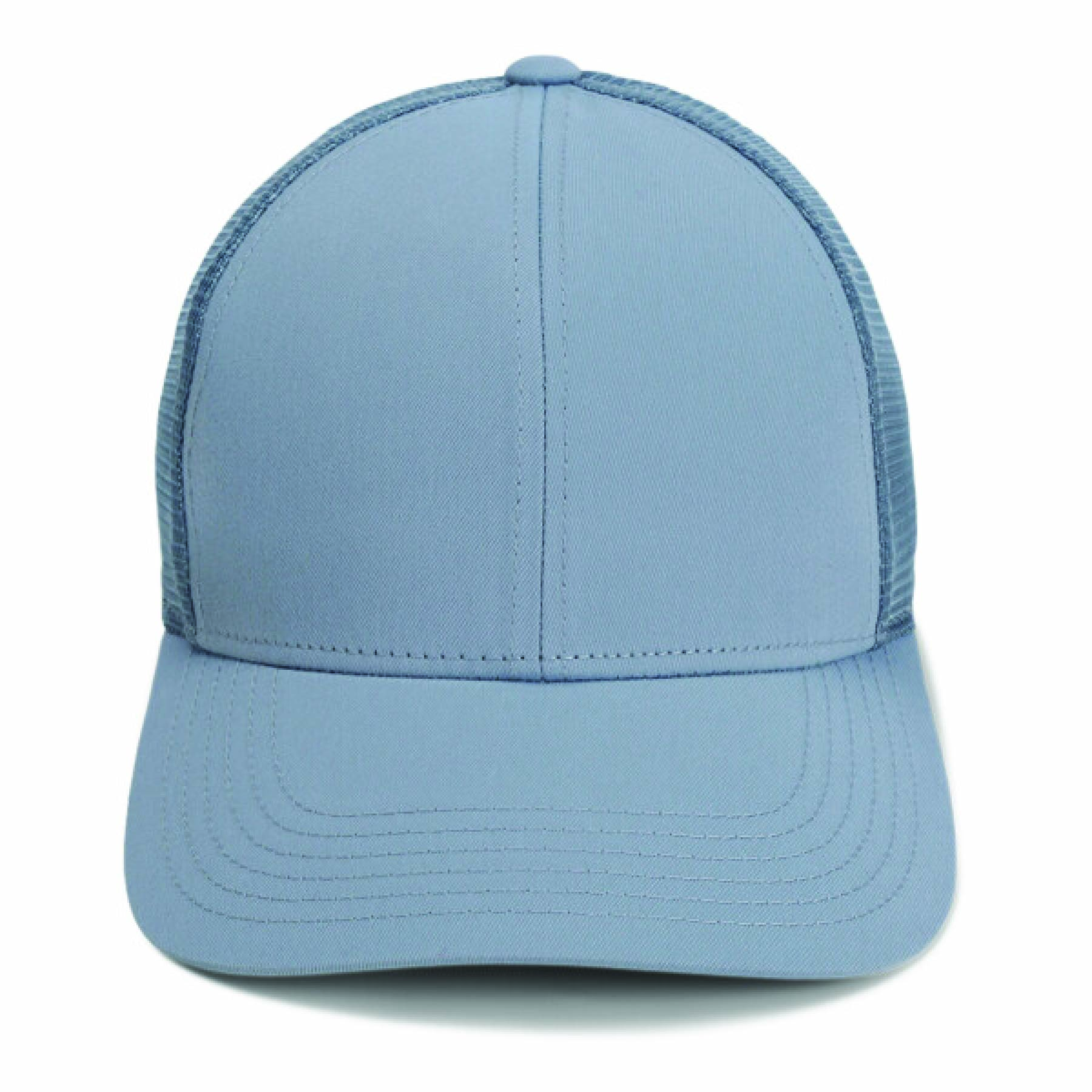 Imperial 1988M 6-Panel The Whitaker Mesh Back Poly Cap w/ Leatherette Patches or Embroidery 17