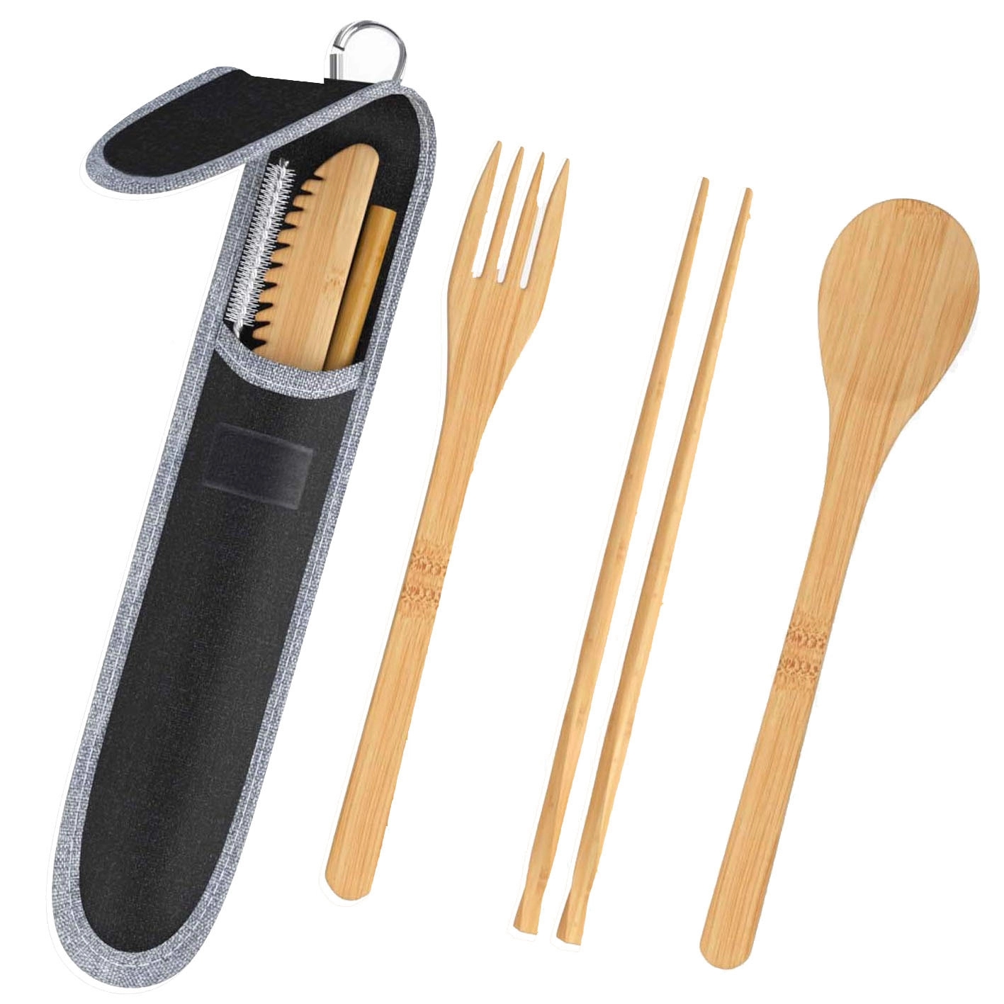 Bamboo Cutlery Set 4