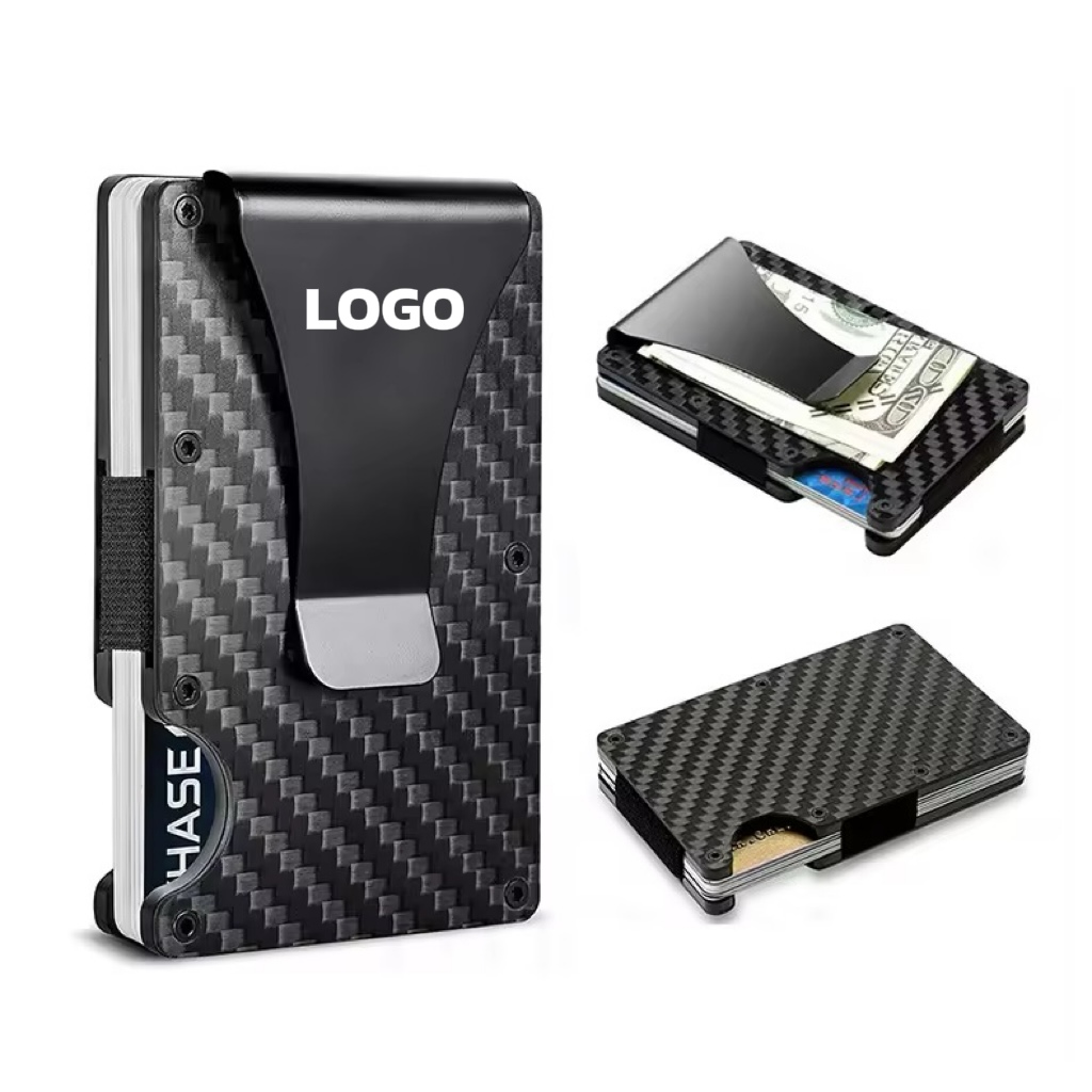 MOQ 10 pcs Carbon Fiber Card Case 3