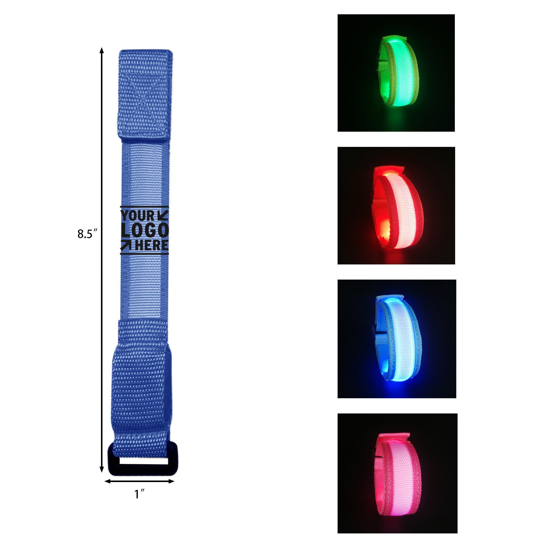 LED Light Up Bracelets Glow 2