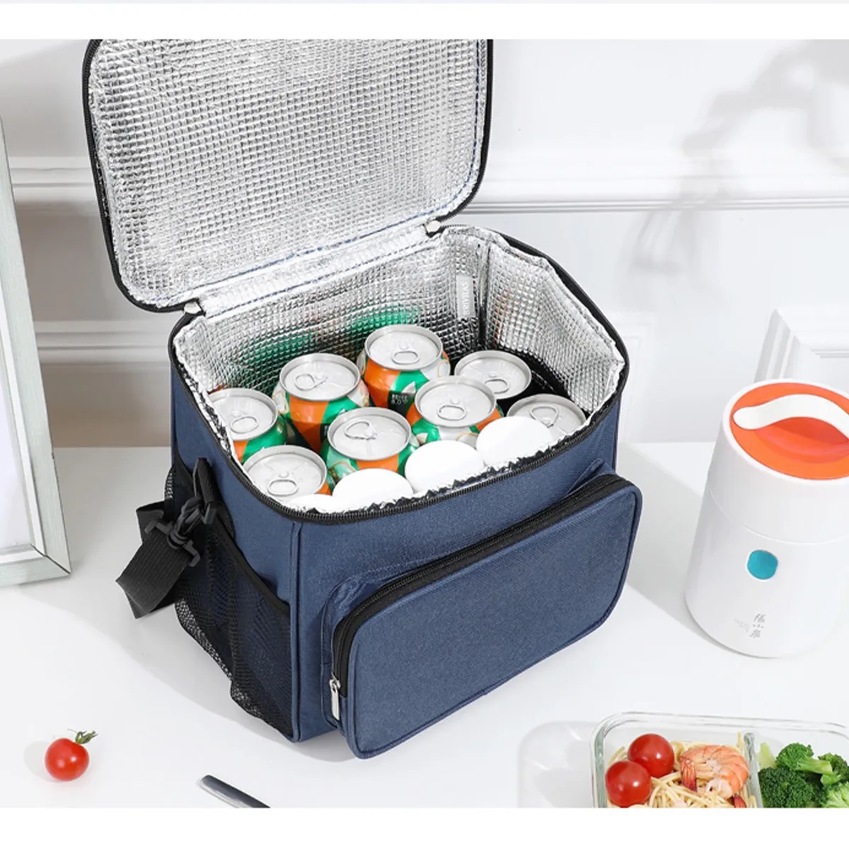 Outdoor Picnic Insulated Cooler Lunch Bag Waterproof 2
