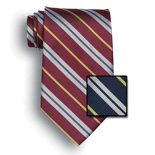Pace Signature Stripes Polyester Tie 2