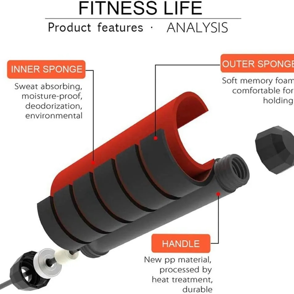 Adjustable Jump Ropes  with Ball Bearings 5