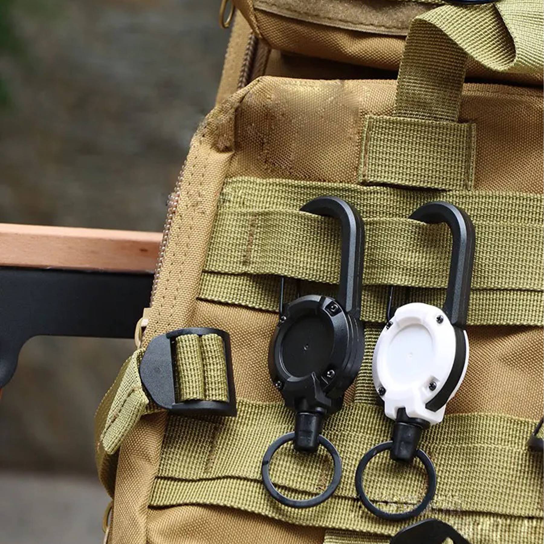 Retractable Keychain Wire Rope 4