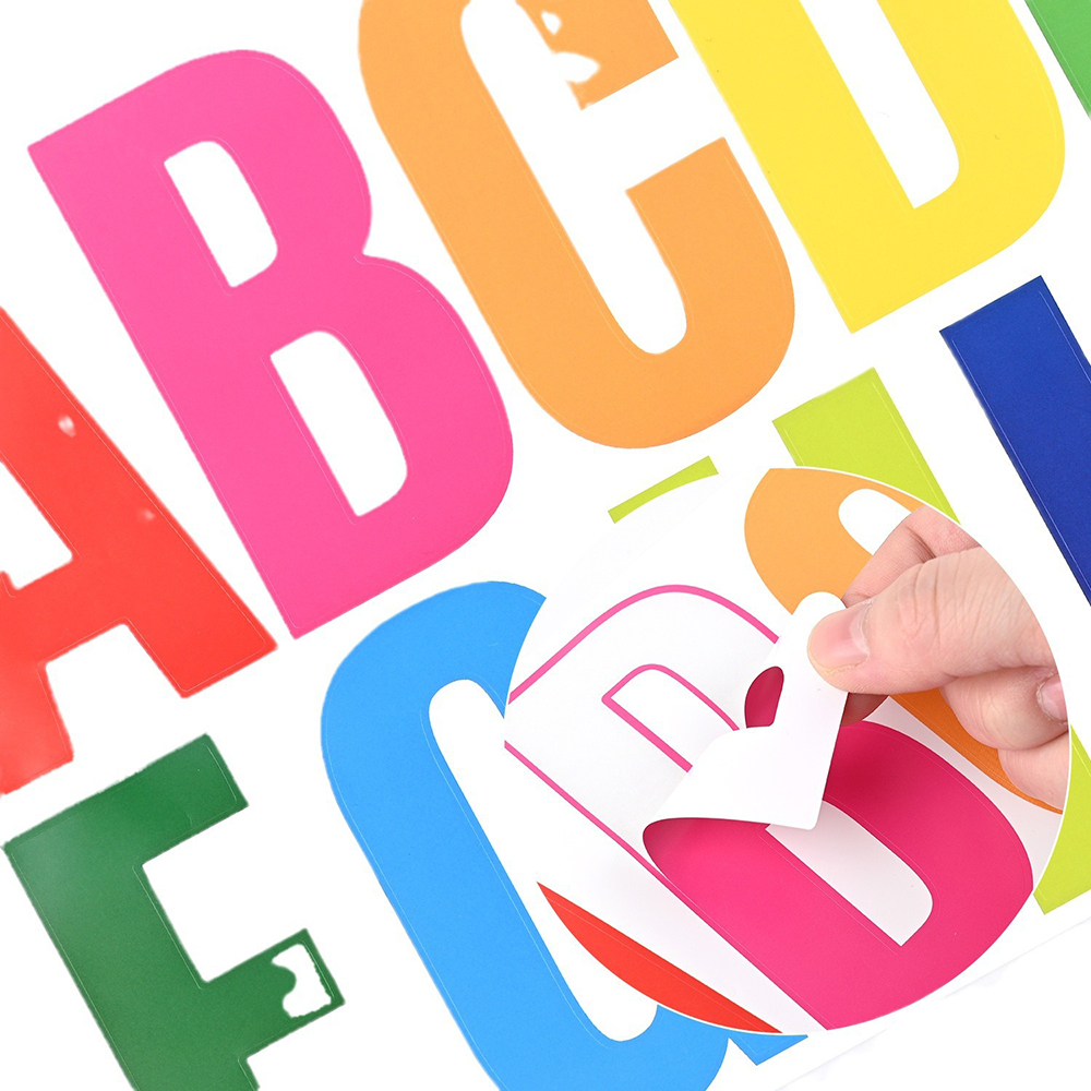 Customized Name Letter Stickers 9