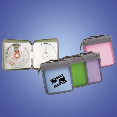 HARD COVER NEON COLOR CD HOLDER 1