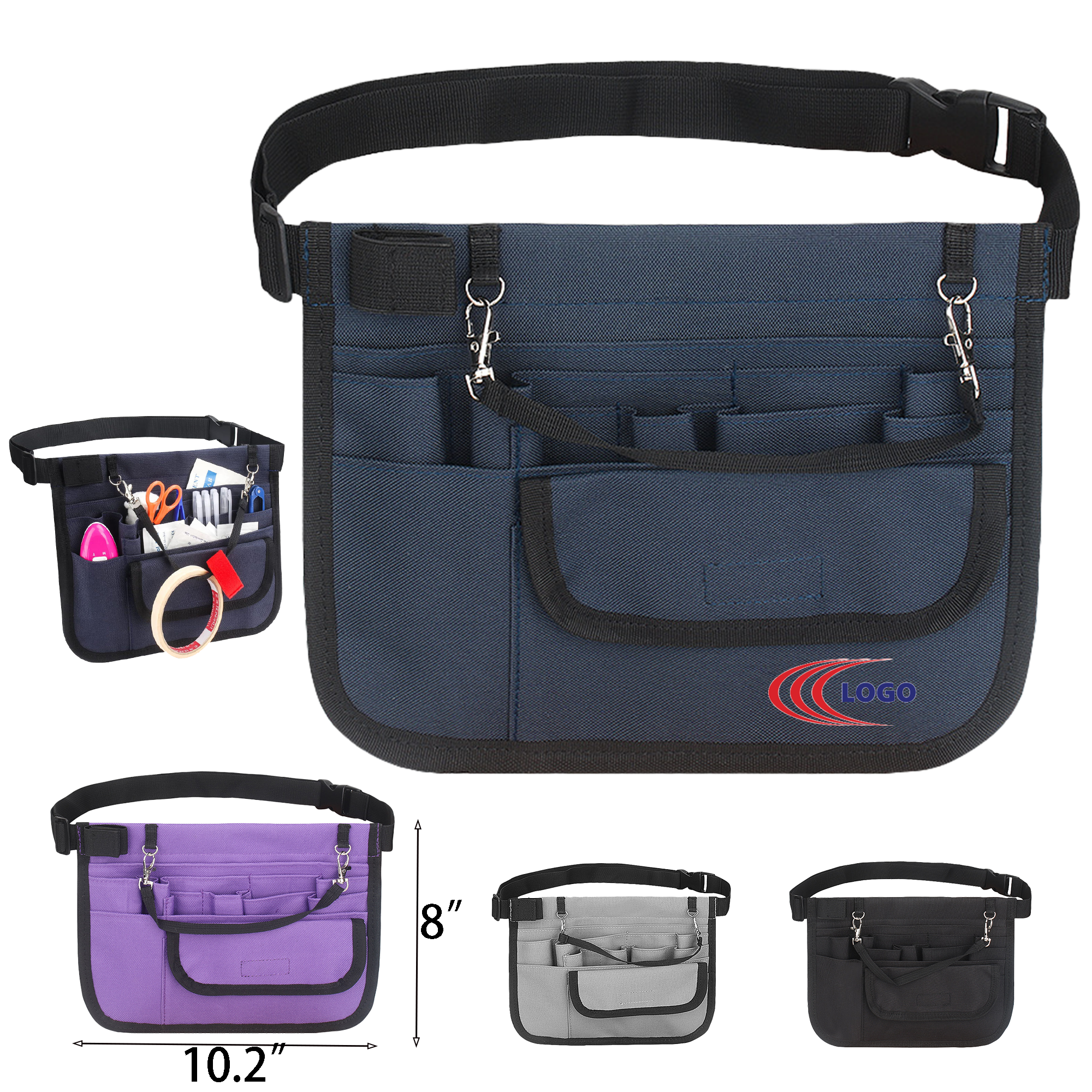 Utility Belt Bag with Pockets 2