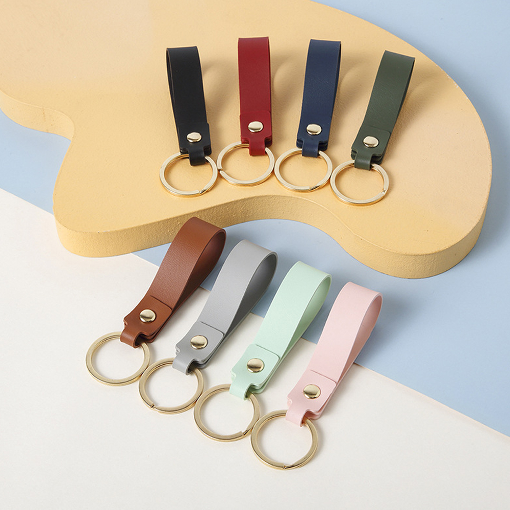 #M PU leather key chain 3