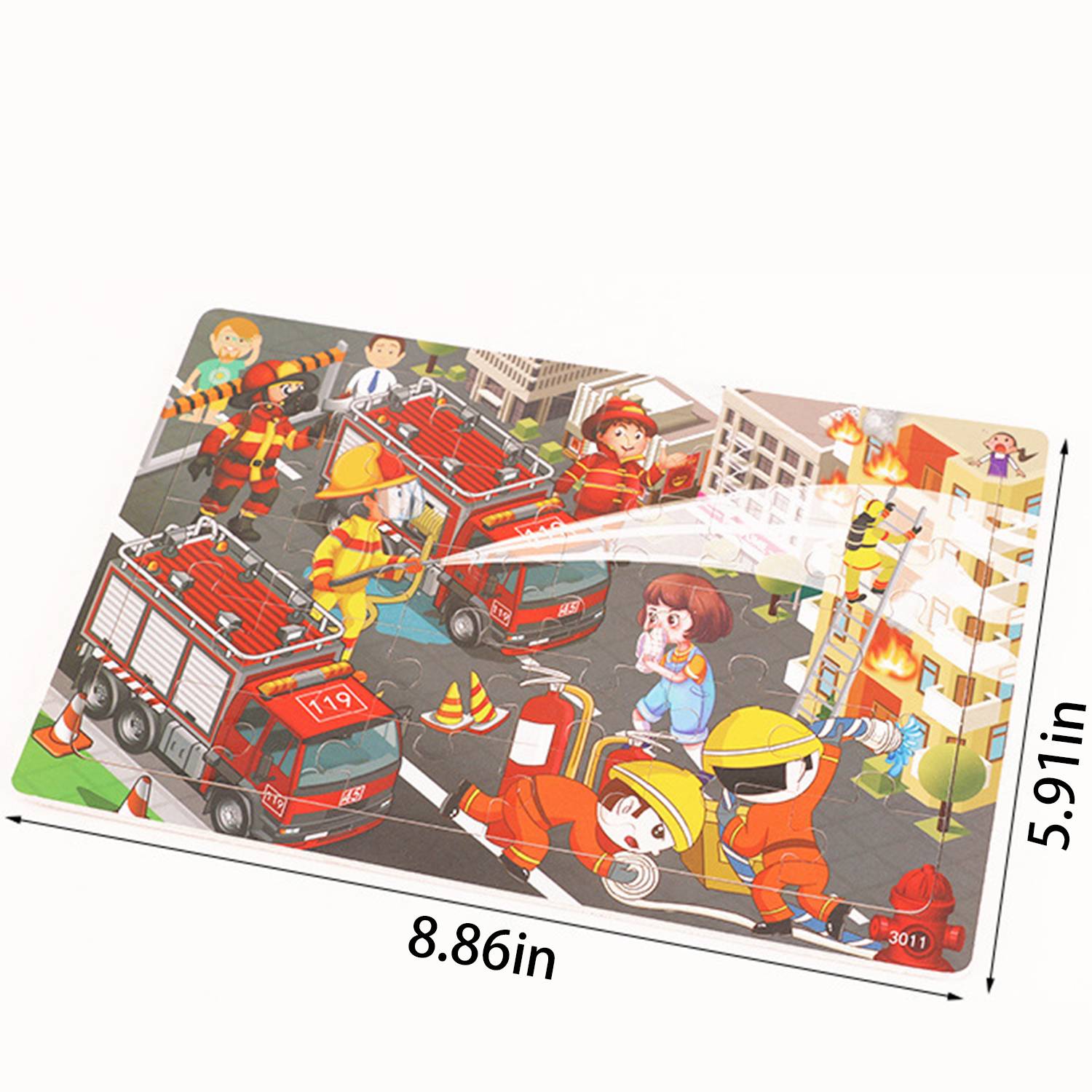 Wooden Puzzle Children's Educational Toys 2