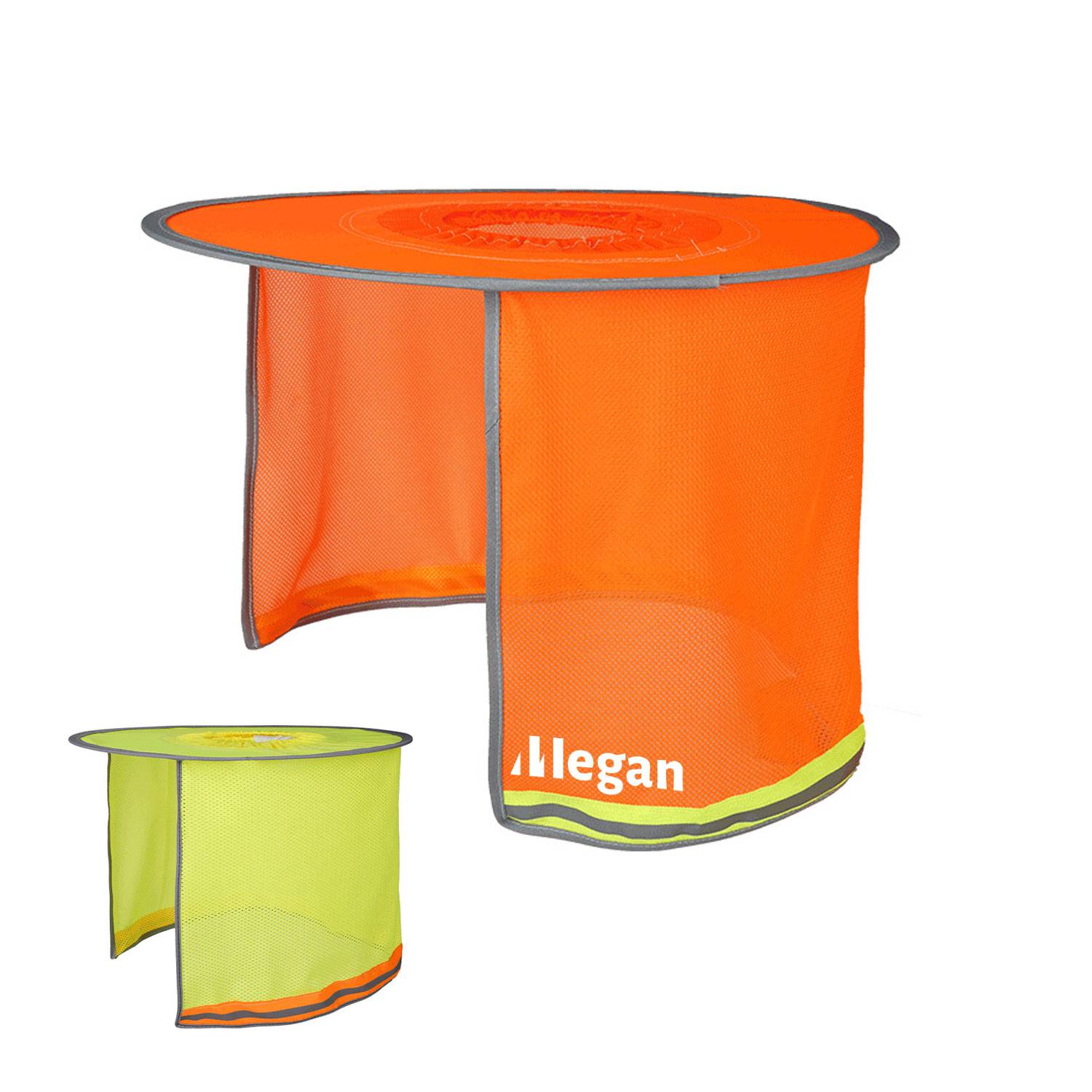 Summer Safety Helmet Fluorescent Reflective Sunshade