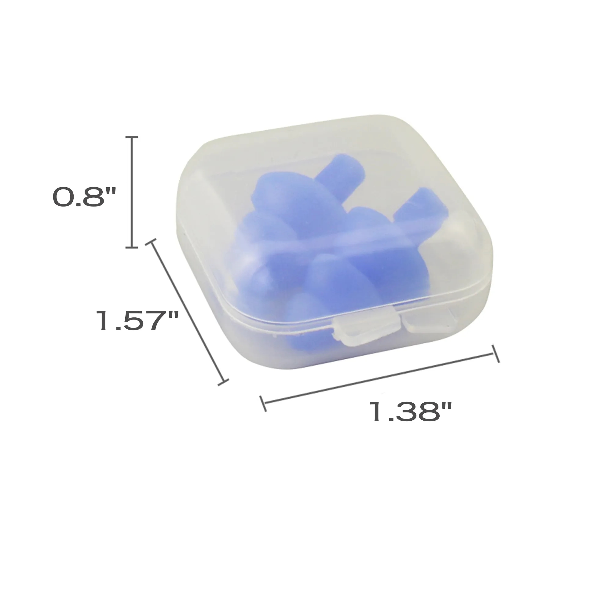 Silicone Earplugs In Case 2