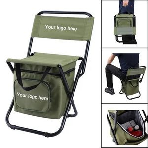Foldable Camping Chair With Cooling Bag 7