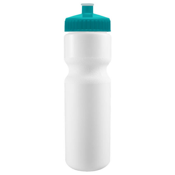 Cyclo-Cross 28oz Bike Bottle - White w/Push-Pull Lid 40