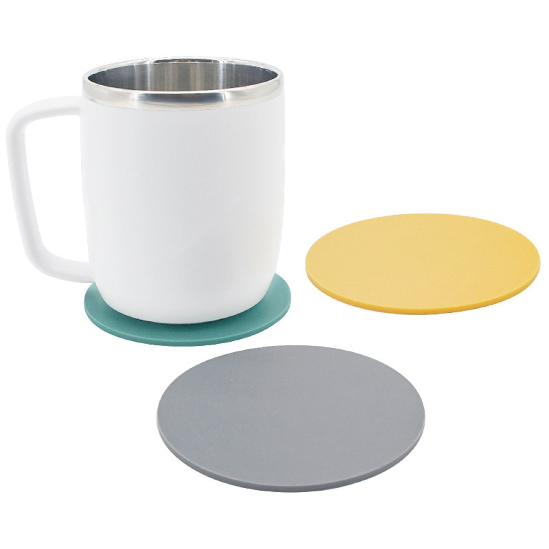 Multi-Colored Silicone Coaster 2