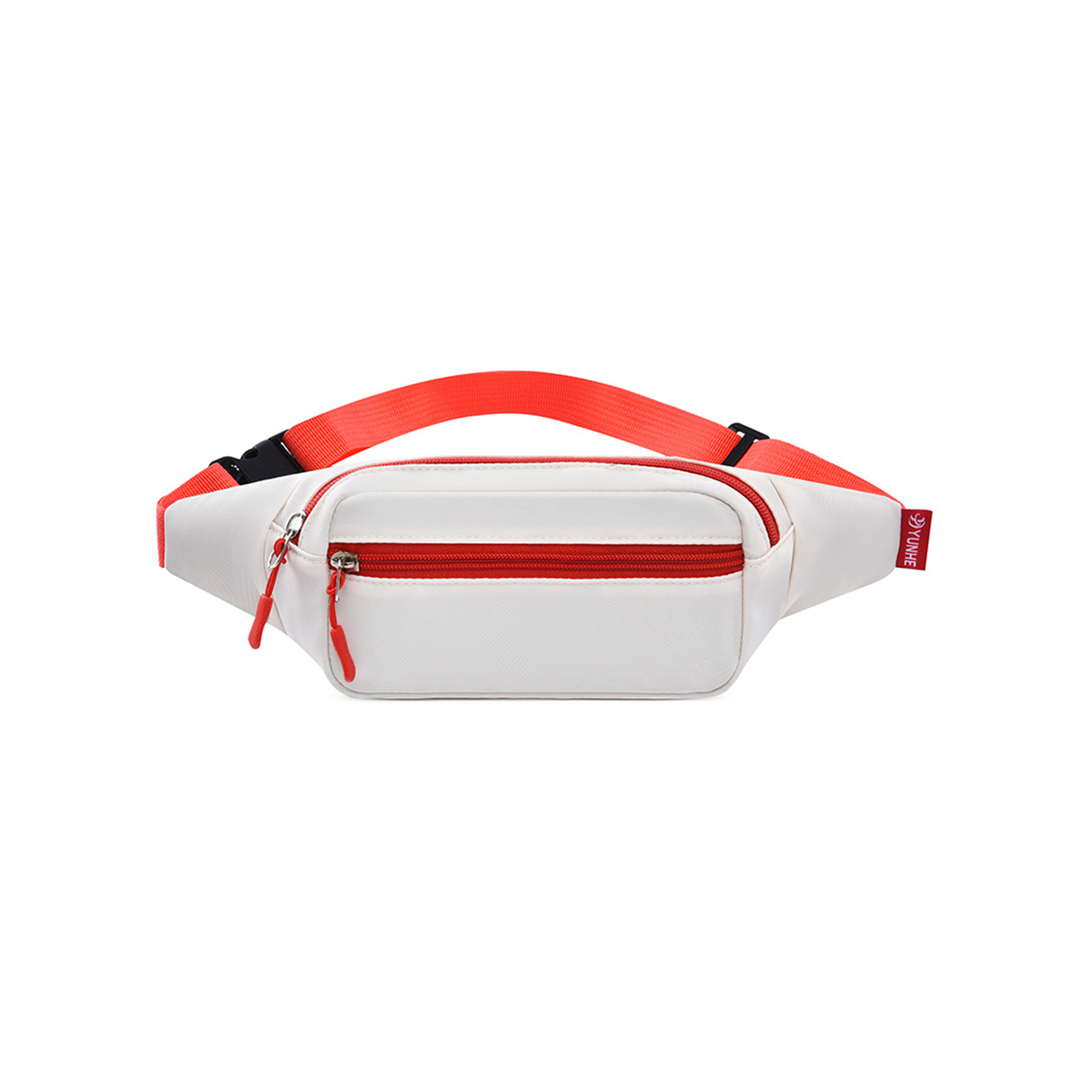 Contrast Color Waist Bag Lightweight Design 8.1" 3
