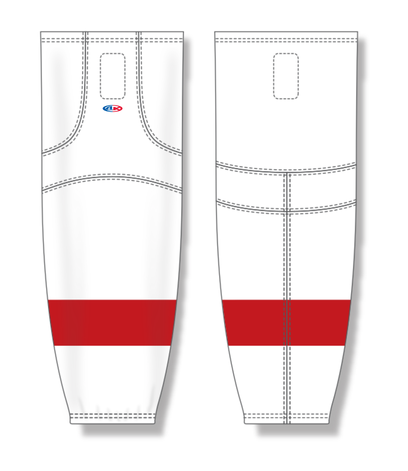 Cut & Sew Pro Hockey Socks HS2100-G01 8