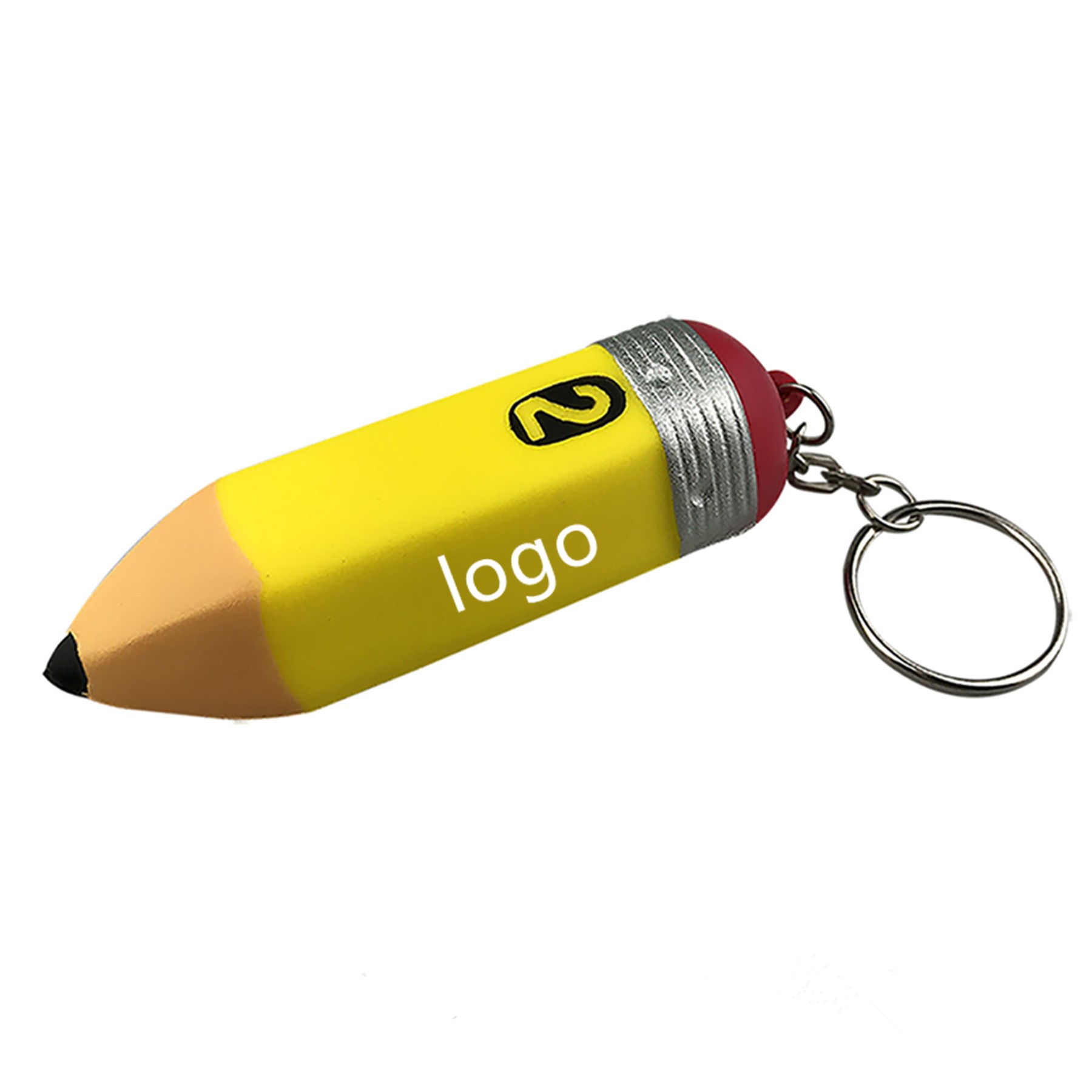 Pencil Stress Reliever With Keychain 1
