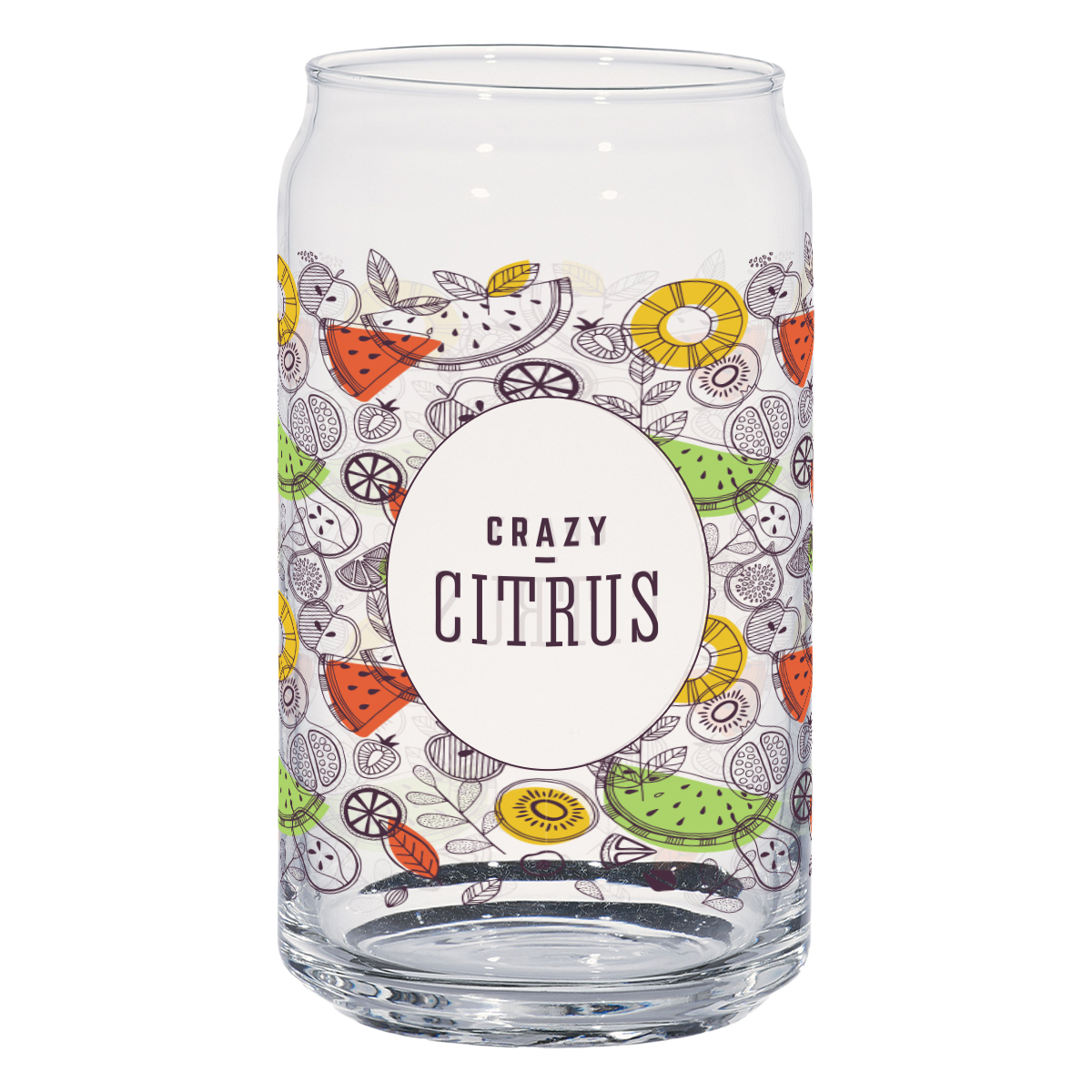 16 Oz. Full Color Ale Glass Can 1