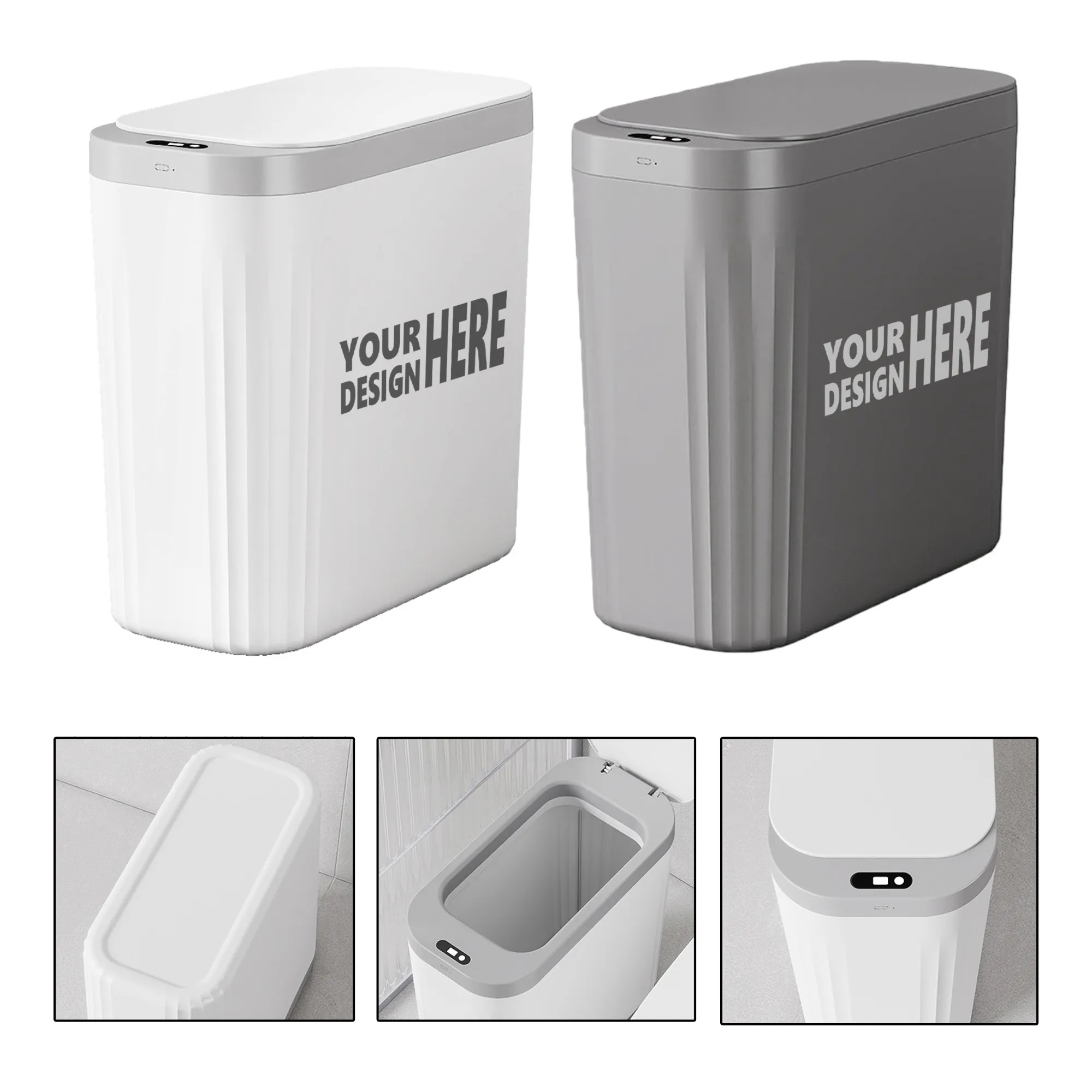 Large Capacity Sensor Trash Can