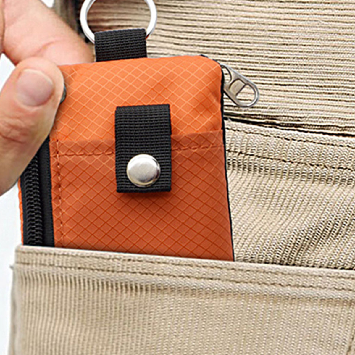 Multi-Purpose Card Holder with Zipper Adjustable Lanyard 4