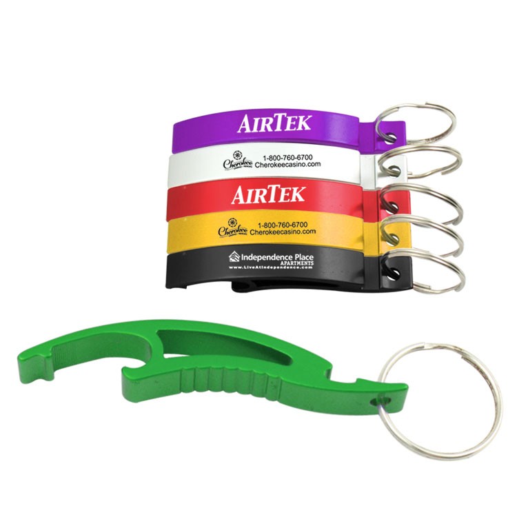 Arc Bottle Opener W/Key chain-Close out 8