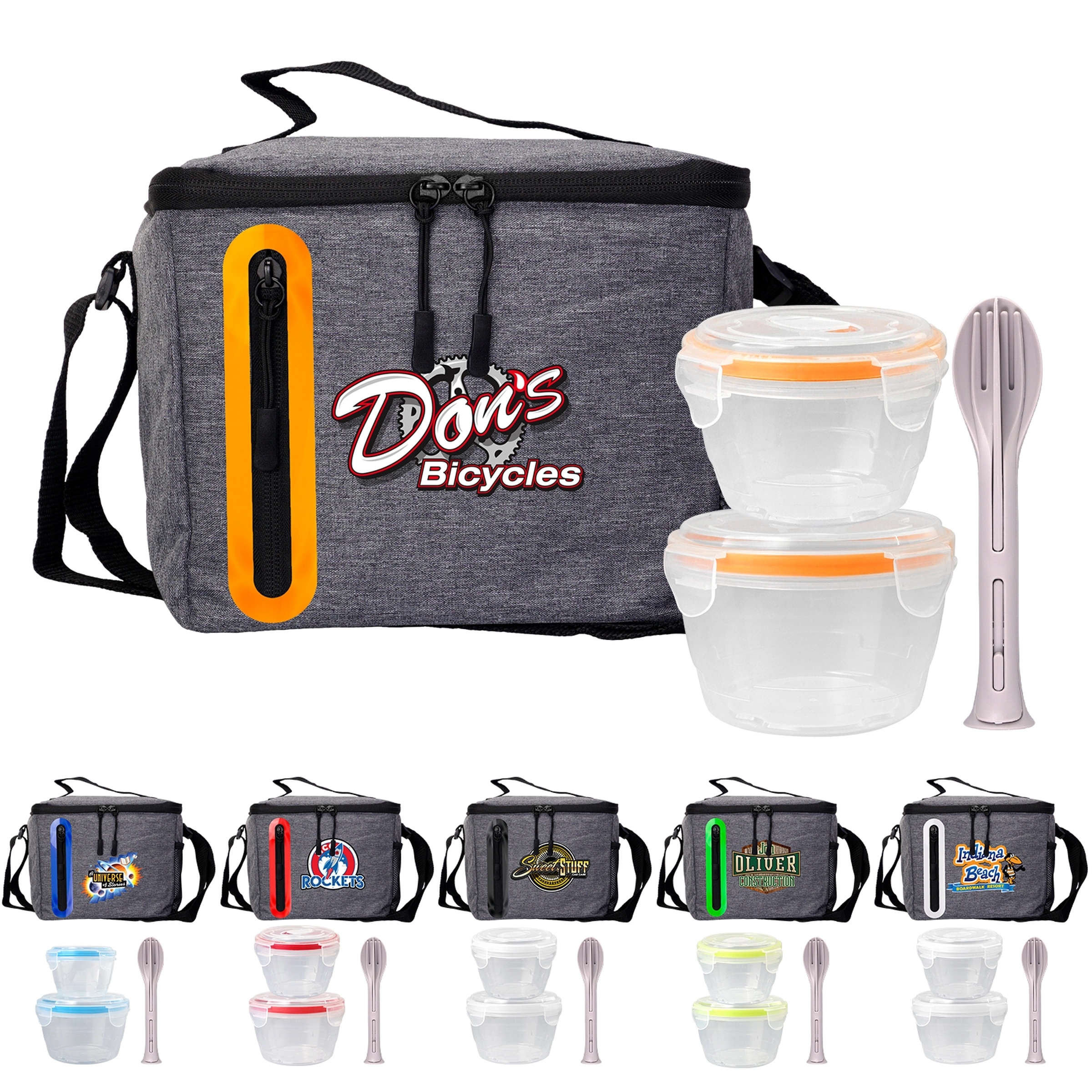 Nested Oval Cutlery Lunch Set