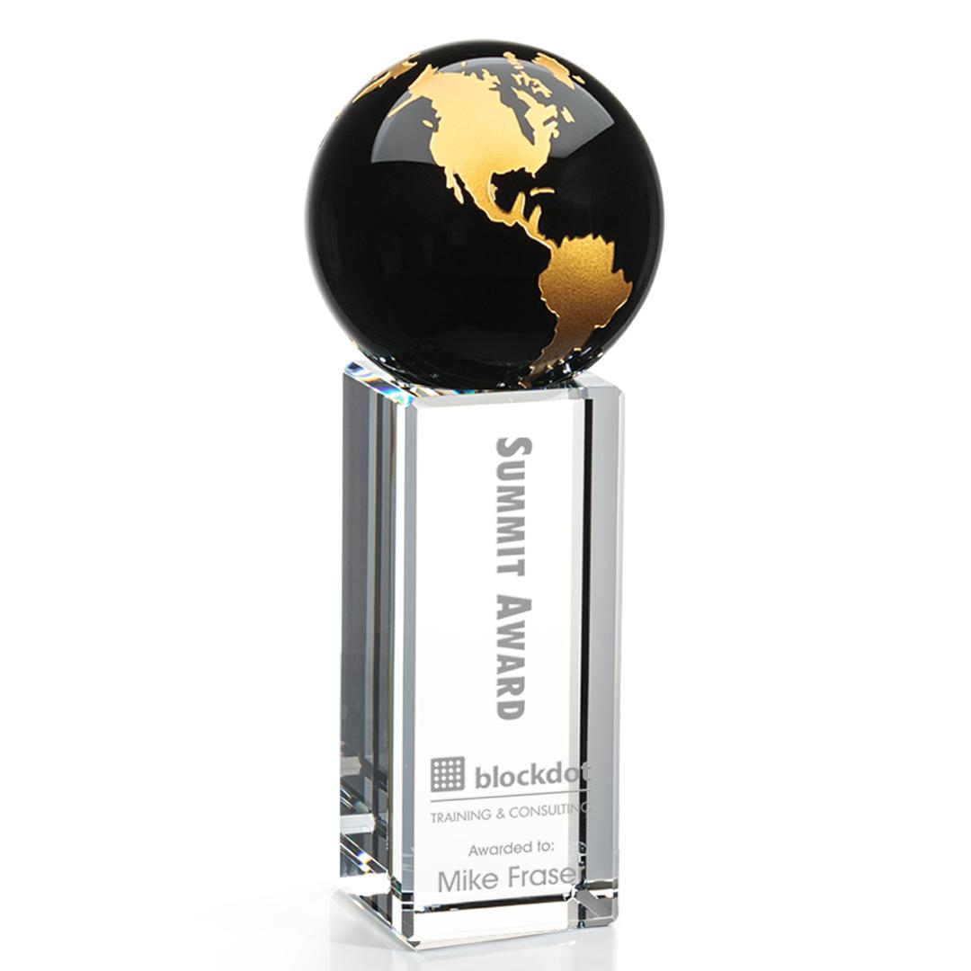 Luz Globe Award - Black/Gold 9