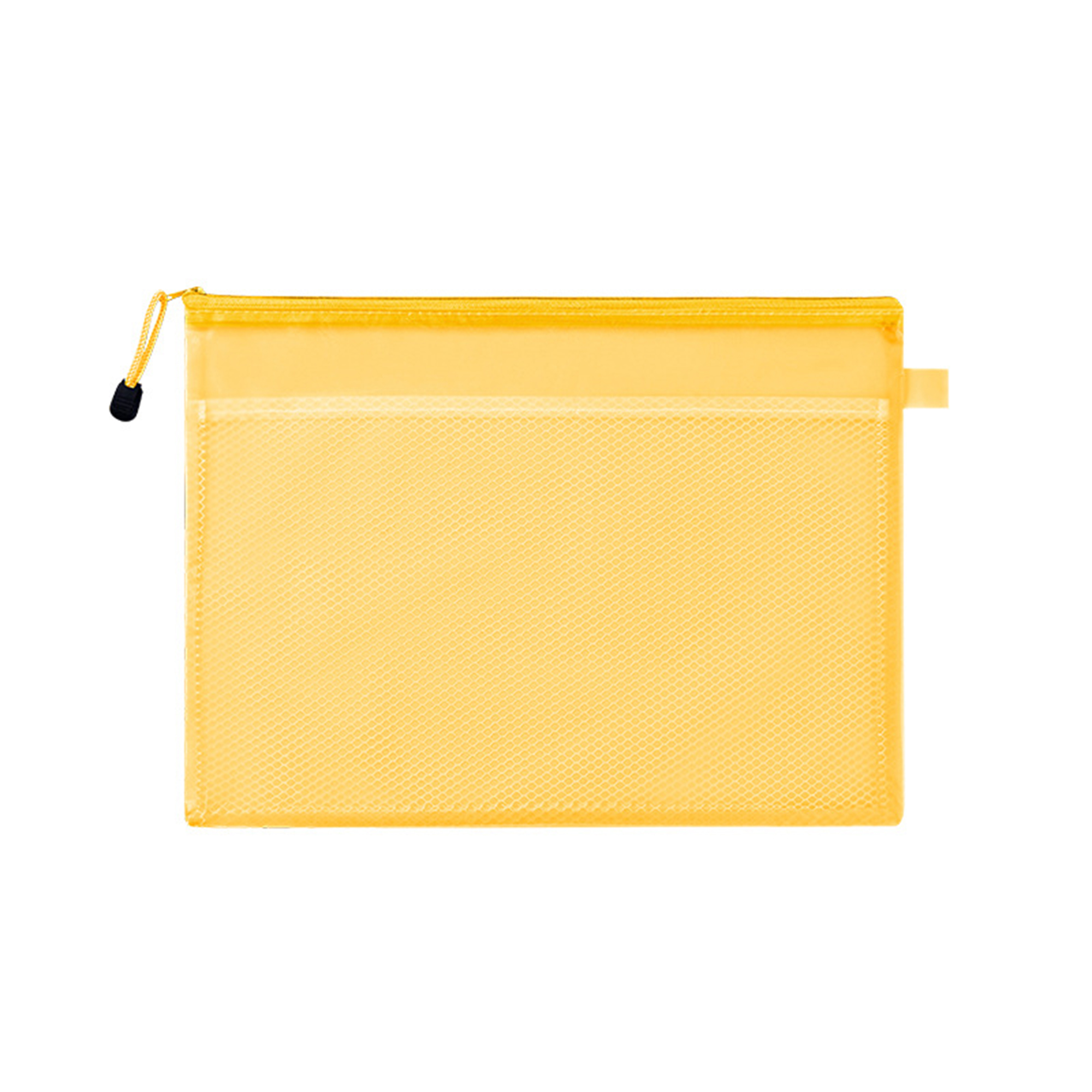 Frosted PVC Zipper A4 Document Storage Pouch 9.06" X 13" 10
