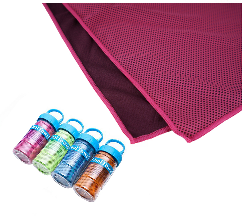 Fiber Cation Cooling Towel - Plastic Bottle 3