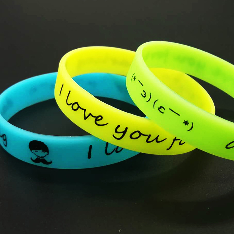Custom Luminous Silicone Bracelet 3