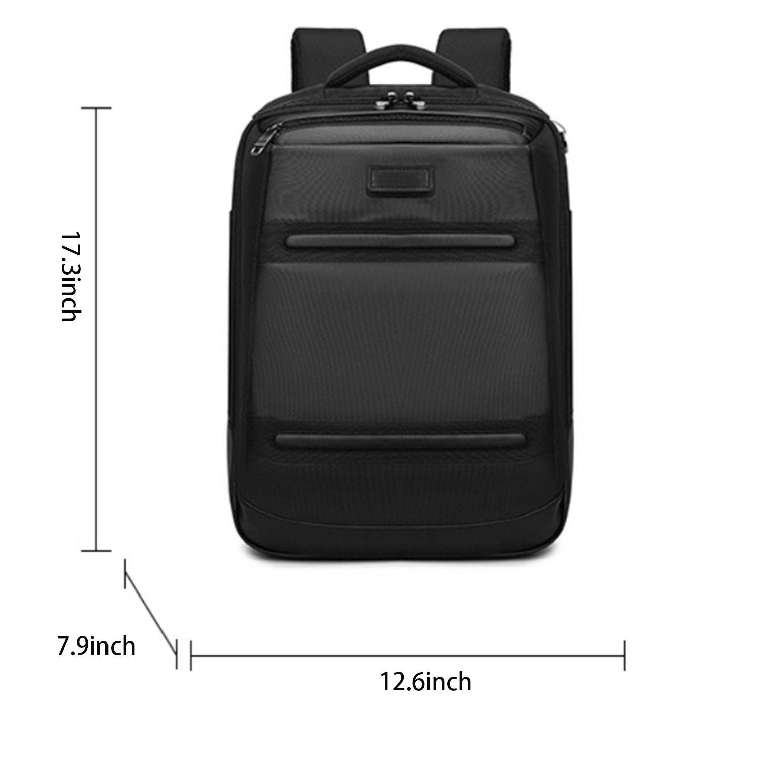 Oxford Outdoor Travel School Backpack with Usb Charging Port 5